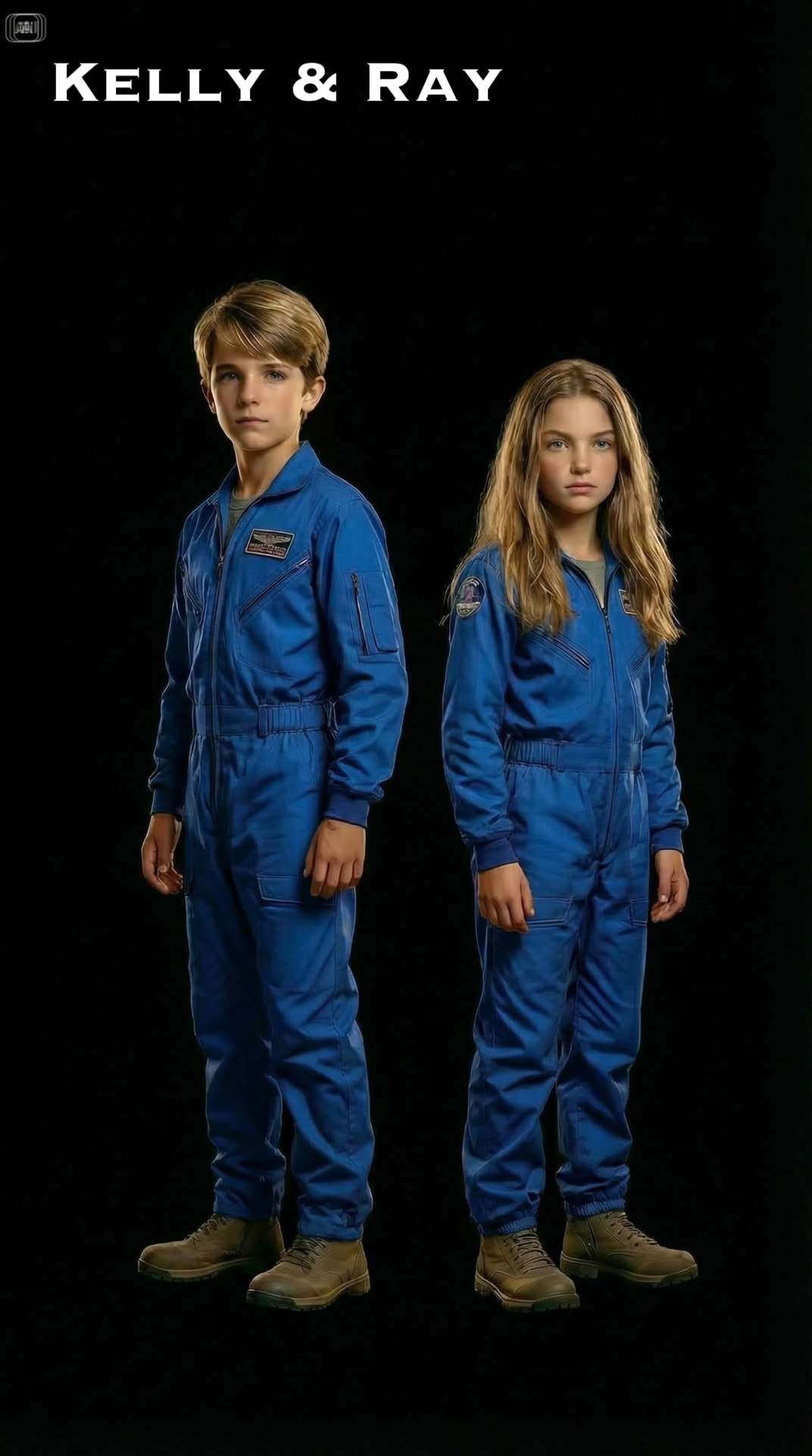 Kelly and Ray — Chuck's grandchildren